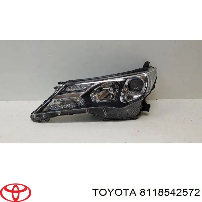 Do koszyka 8118542572 Toyota Reflektor lewy
