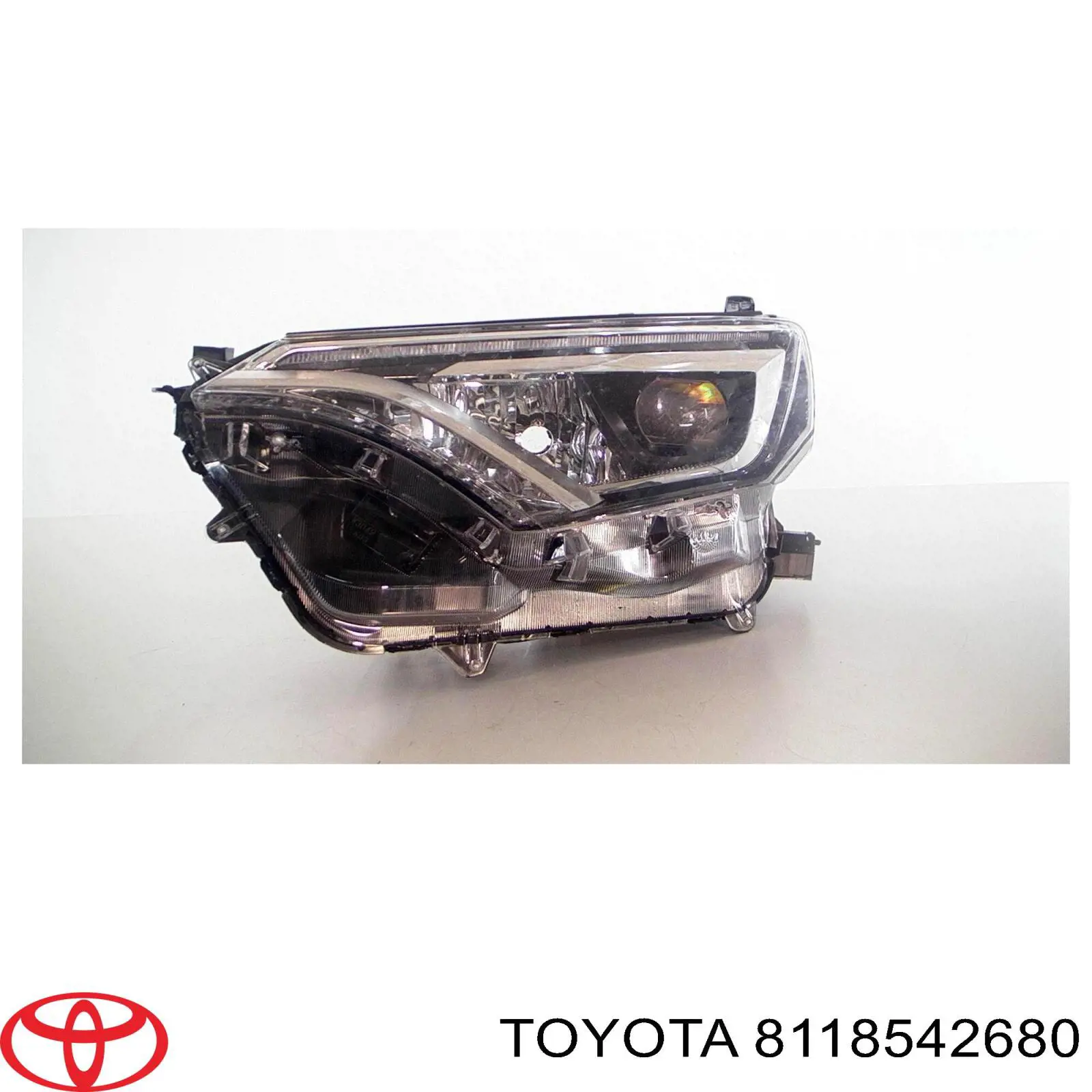 811500E120 Toyota reflektor lewy