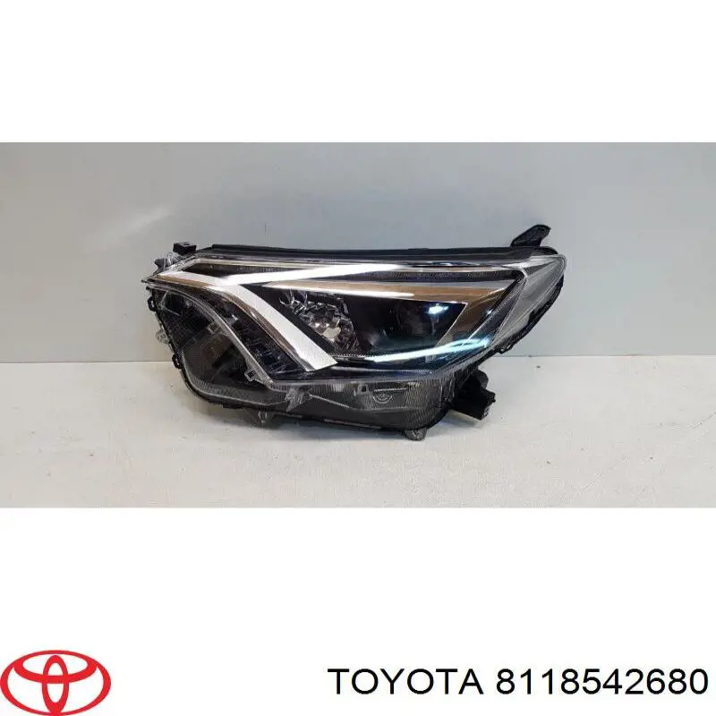Reflektor lewy Toyota 8118542680 cena, od 656,03 USD