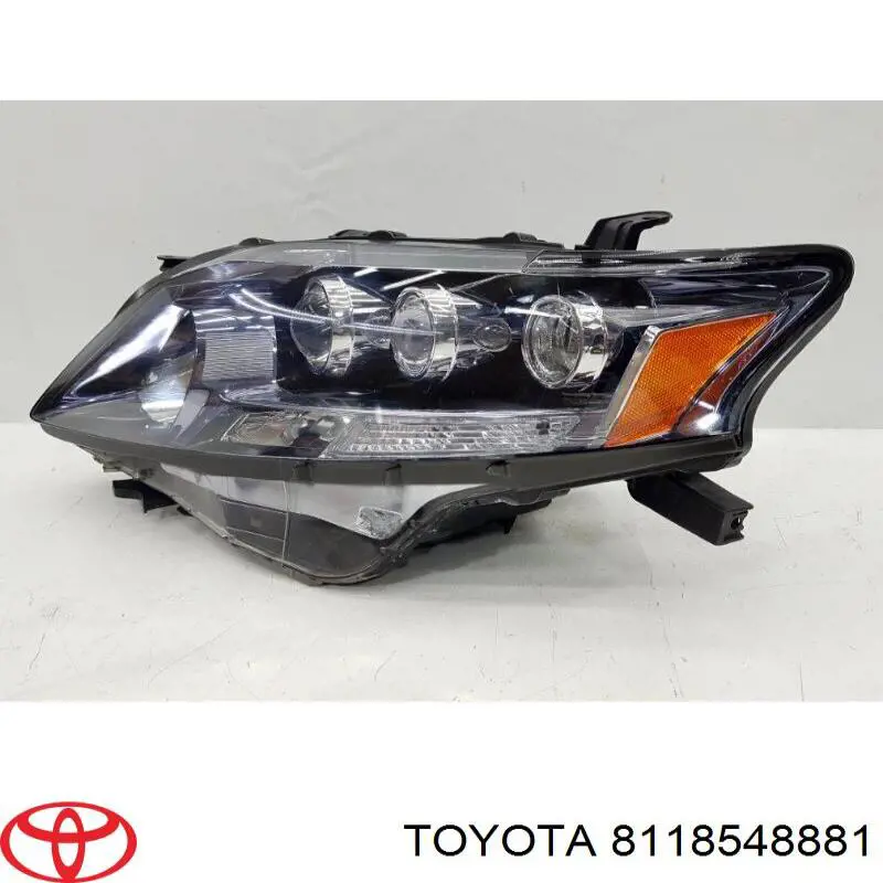 Reflektor lewy Toyota 8118548881 cena, od 3089,31 USD