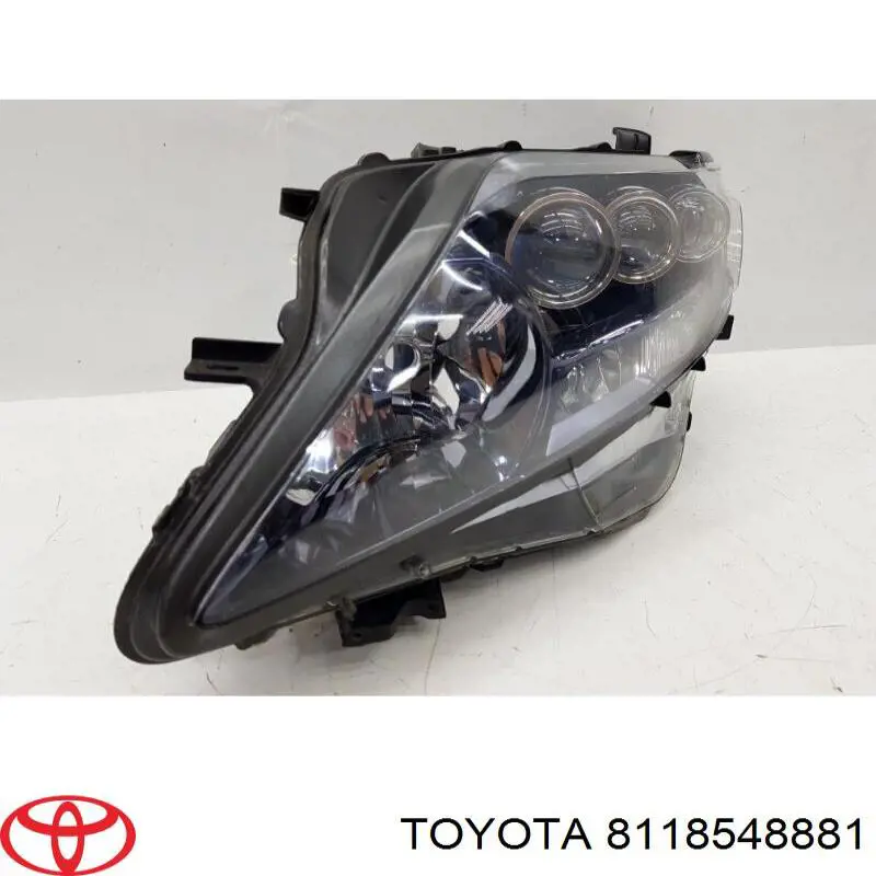 8118548881 Toyota Reflektor lewy