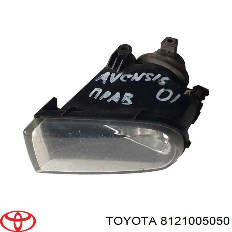 Do koszyka 8121005050 Toyota Lampa przeciwmgielna prawa