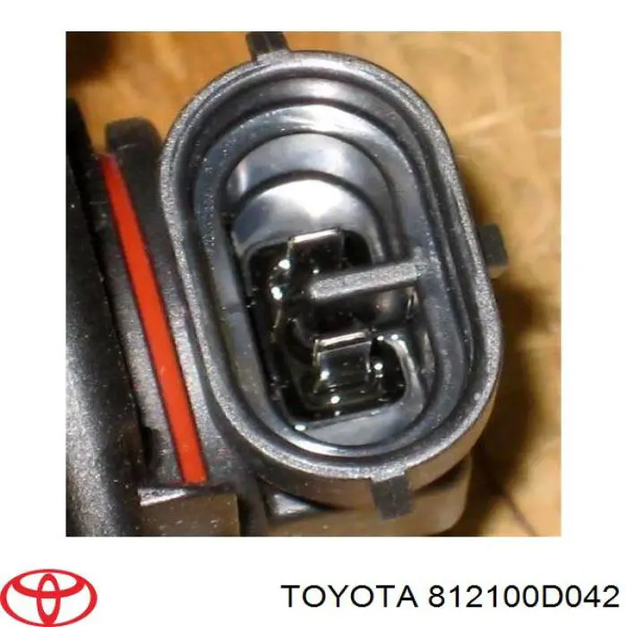 Lampa przeciwmgielna prawa Toyota 812100D042 cena, od 43,17 USD