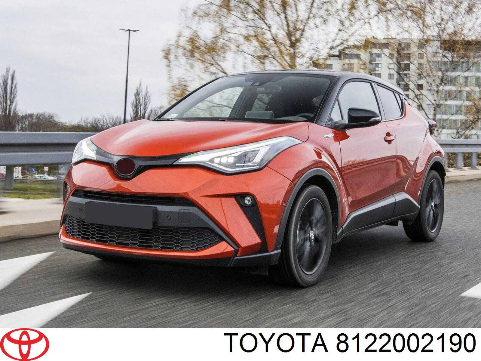 Lampa przeciwmgielna lewa Toyota C-HR (X10)