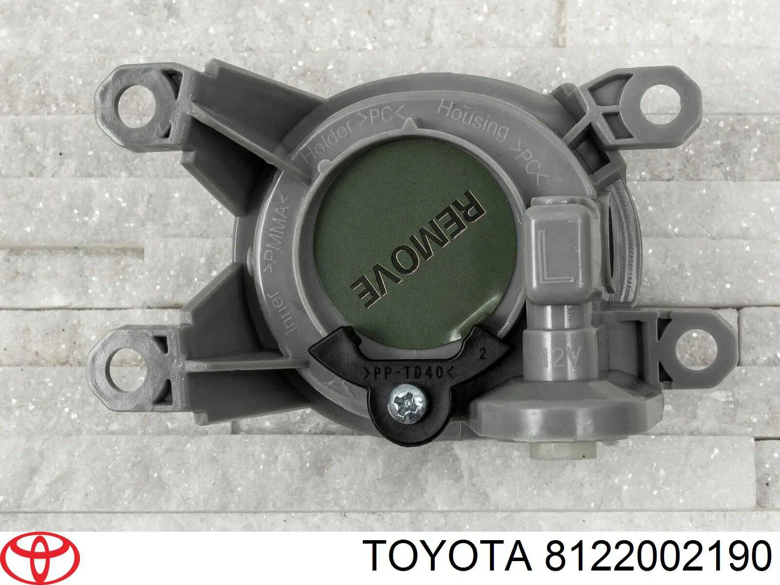 8122002190 Toyota Lampa przeciwmgielna lewa