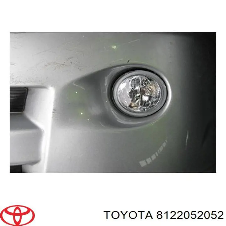 Do koszyka 8122052050 Toyota Lampa przeciwmgielna lewa