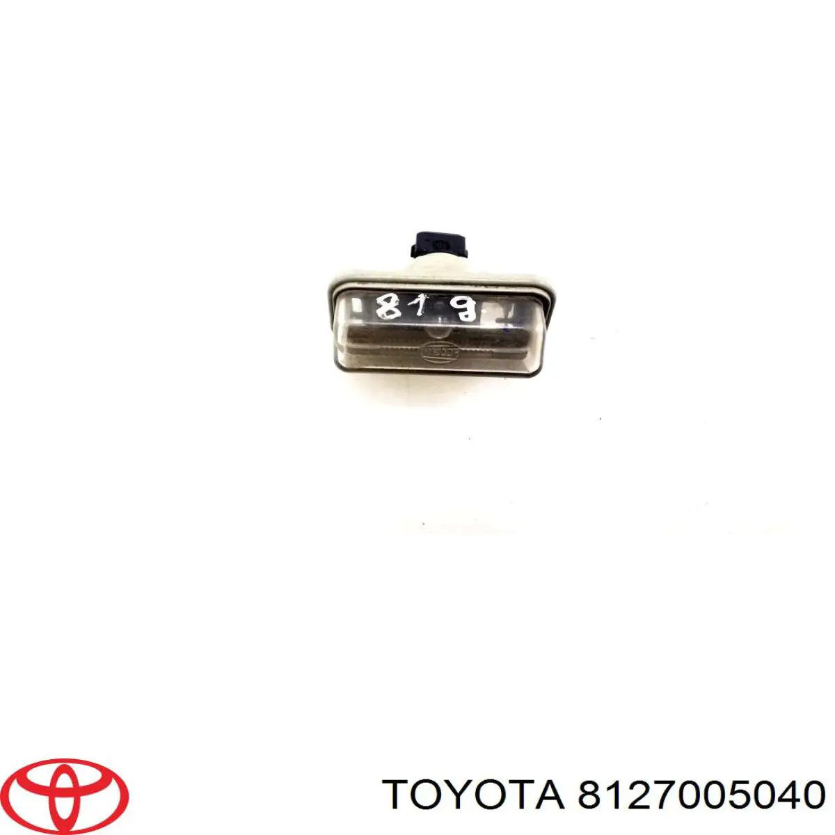 Lampa oświetlenia tylnej tablicy rejestracyjnej Toyota Avensis II sedana (T25) (2003 - 2008) cena, od 40,88 USD