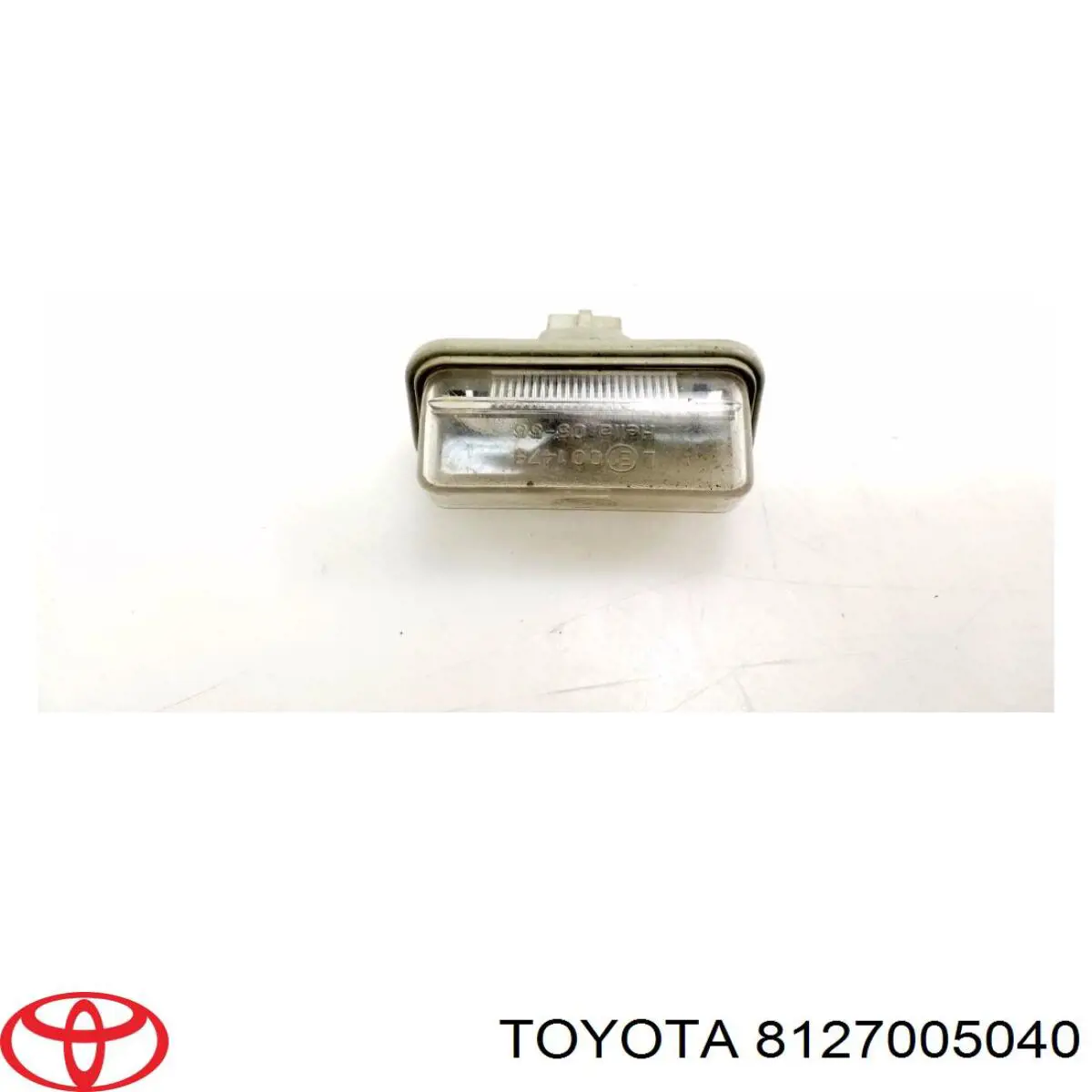 Do koszyka 8127005040 Toyota Lampa oświetlenia tylnej tablicy rejestracyjnej