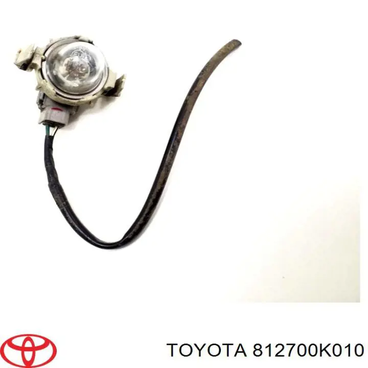 Lampa oświetlenia tylnej tablicy rejestracyjnej do Toyota Hilux  KUN25
