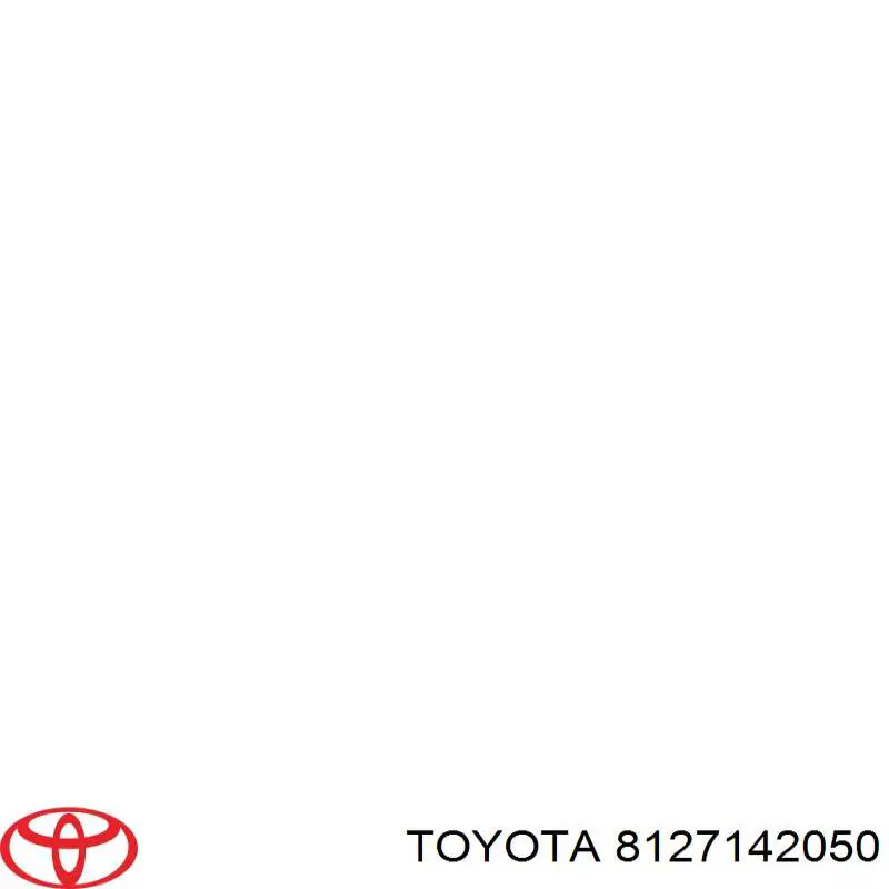 Obudowa lampki odświetlenia tablicy rejestracyjnej Toyota 8127142050 cena, od 6,72 USD
