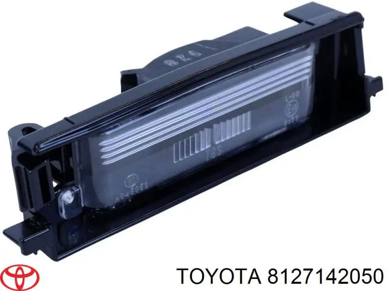 8127142050 Toyota obudowa lampki odświetlenia tablicy rejestracyjnej