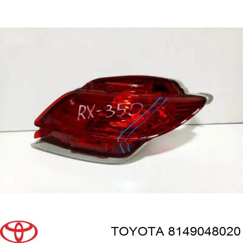 Przednia lampa przeciwmgielna tylna lewa Toyota 8149048020 cena, od 122,58 USD