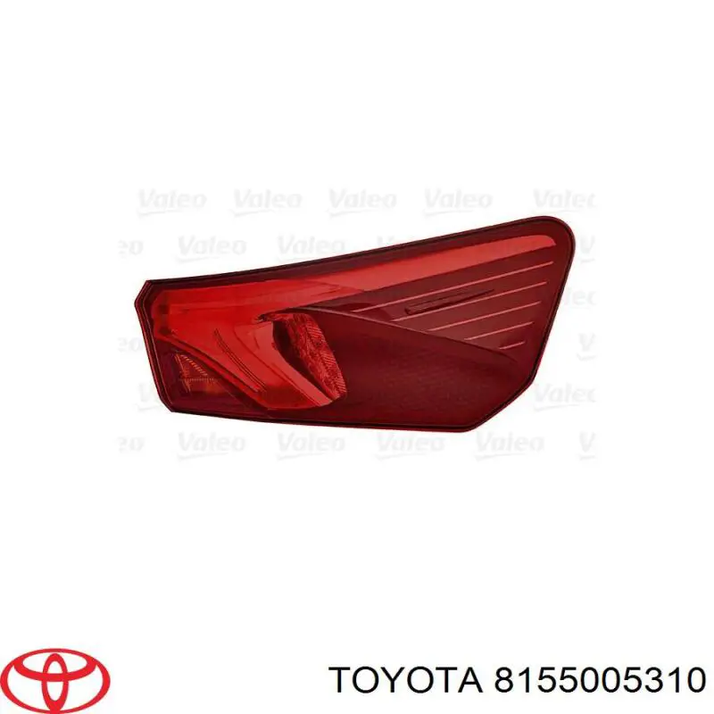 8155005310 Toyota Lampa zespolona tylna prawa zewnętrzna