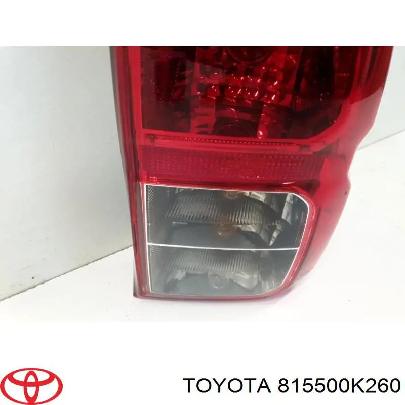 Lampa zespolona tylna prawa 815500K260 Toyota