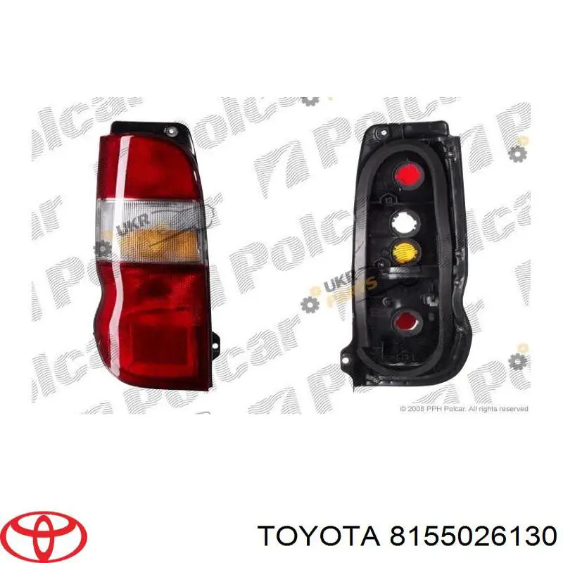  Lampa zespolona tylna prawa Toyota Hiace 3