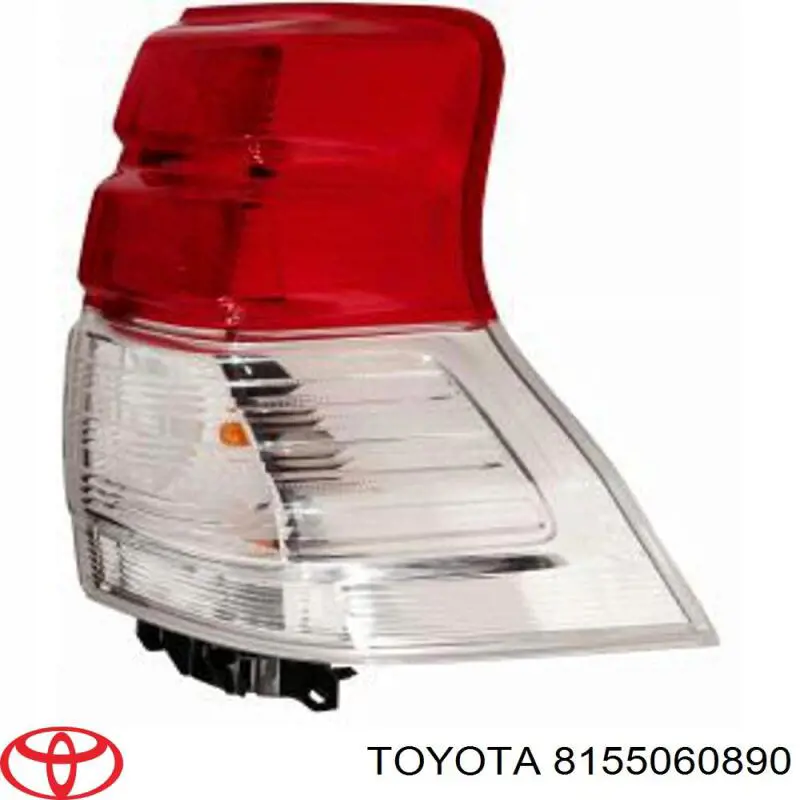 Do koszyka Lampa zespolona tylna prawa Toyota Land Cruiser PRADO J150