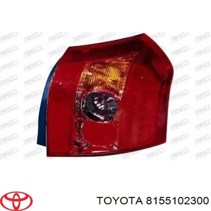 8155102300 Toyota Lampa zespolona tylna prawa