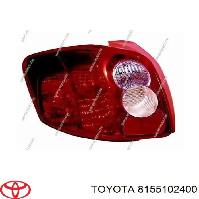 8155102400 Toyota Lampa zespolona tylna prawa