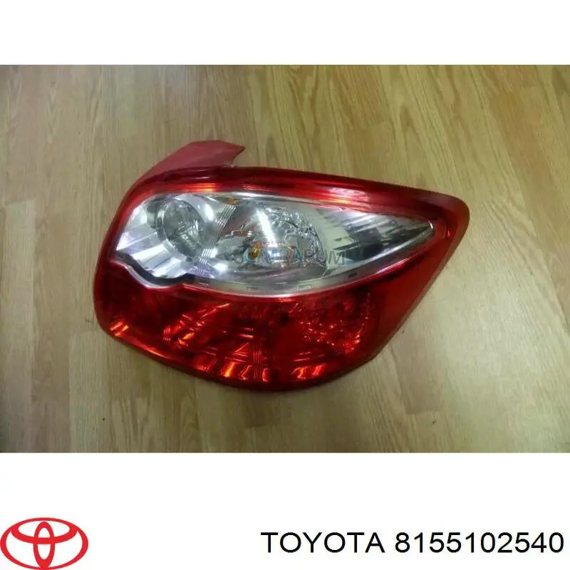 8155102540 Toyota Lampa zespolona tylna lewa