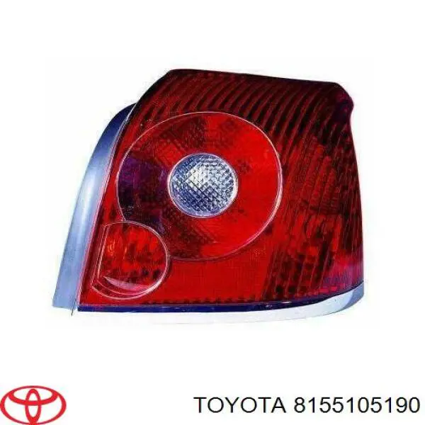 Do koszyka 8155105190 Toyota Lampa zespolona tylna prawa