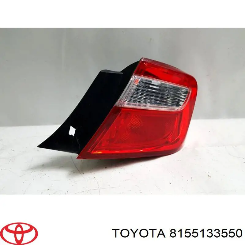 Lampa zespolona tylna prawa zewnętrzna Toyota 8155133550 cena, od 184,62 USD