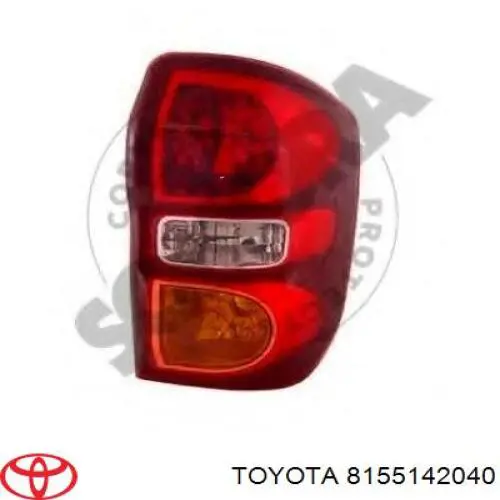 8155142040 Toyota lampa zespolona tylna prawa