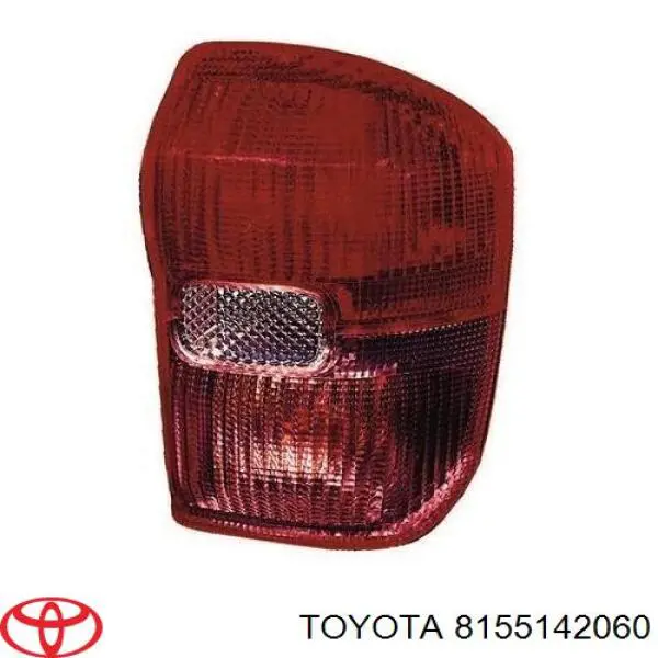Lampa zespolona tylna prawa Toyota 8155142060 cena, od 91,94 USD