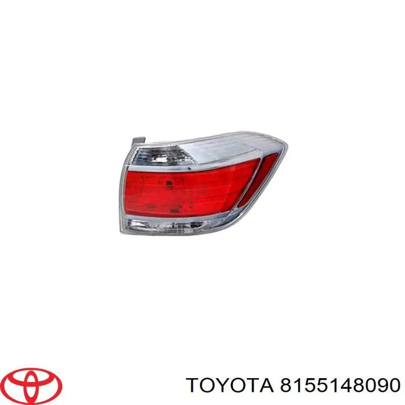 Lampa zespolona tylna prawa Toyota Highlander I SUV (ACU2, MCU2) (2000 - 2007) cena, od 462,79 USD
