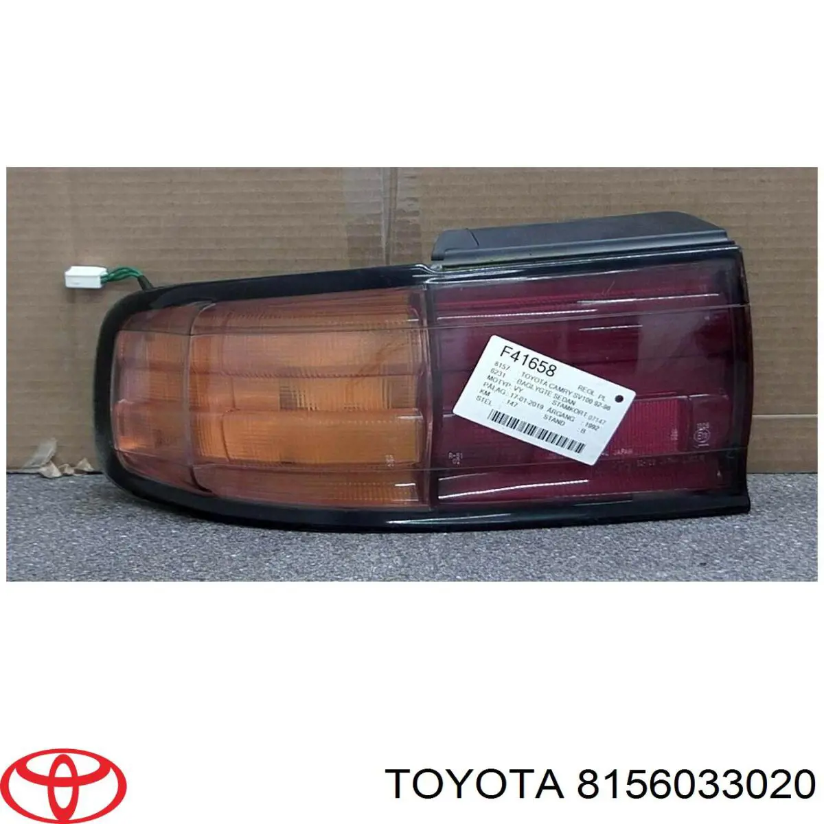 Lampa zespolona tylna lewa do Toyota Camry III V10