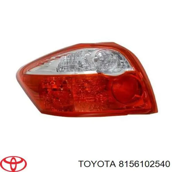 8156102540 Toyota Lampa zespolona tylna prawa