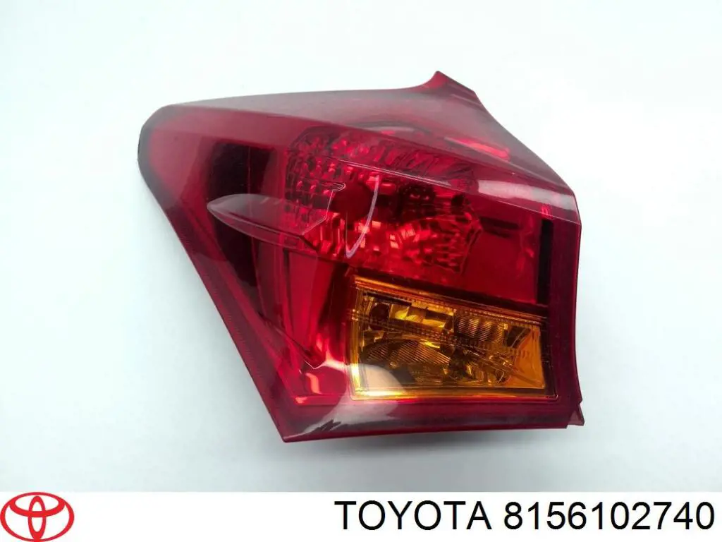Lampa zespolona tylna lewa zewnętrzna Toyota 8156102740 cena, od 118,19 USD