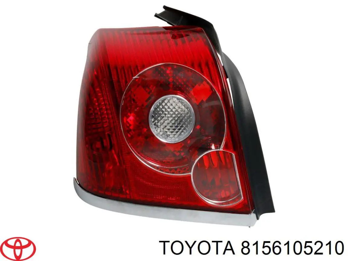 Do koszyka 8156105210 Toyota Lampa zespolona tylna lewa