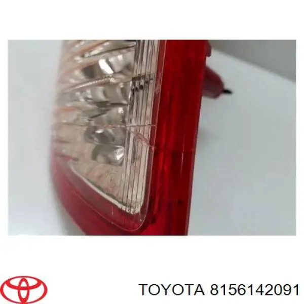 Do koszyka 8156142091 Toyota Lampa zespolona tylna lewa
