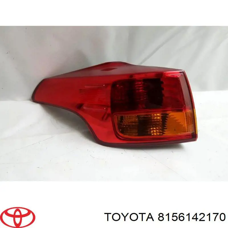 Lampa zespolona tylna lewa zewnętrzna Toyota RAV4 4 (A4)