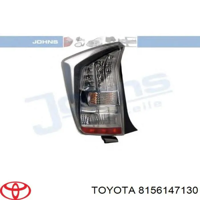 Do koszyka 8156147130 Toyota Lampa zespolona tylna lewa