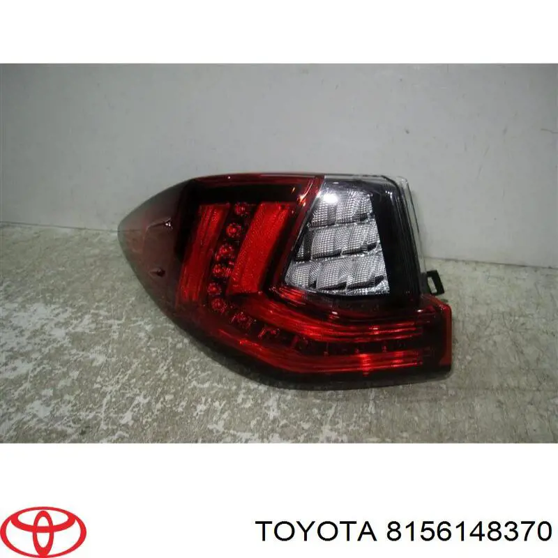 Do koszyka 8156148370 Toyota Lampa zespolona tylna lewa zewnętrzna