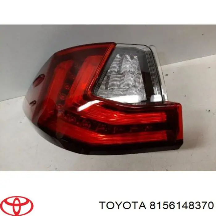 Lampa zespolona tylna lewa zewnętrzna 8156148370 Toyota