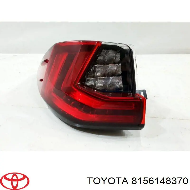 Lampa zespolona tylna lewa zewnętrzna Toyota 8156148370 cena, od 175,60 USD