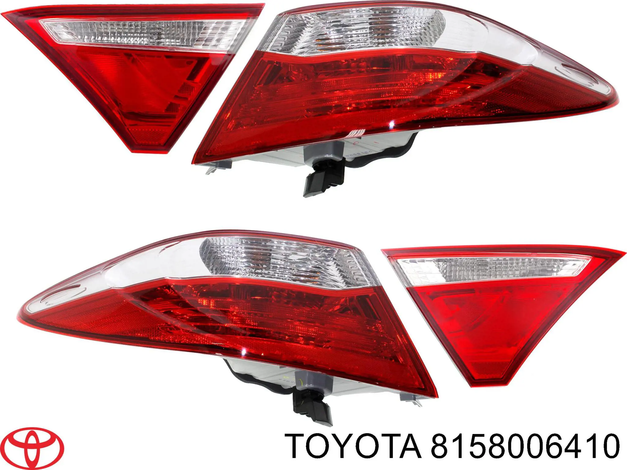 Do koszyka 8158006410 Toyota Lampa zespolona tylna prawa wewnętrzna