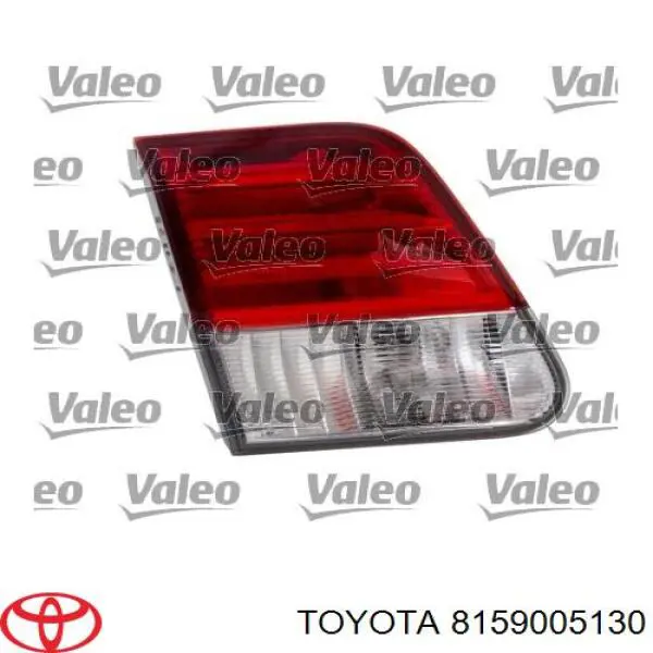 8159005130 Toyota Lampa zespolona tylna lewa wewnętrzna