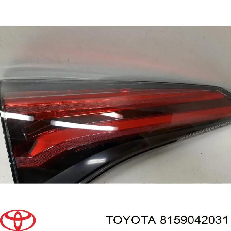 Lampa zespolona tylna lewa wewnętrzna Toyota 8159042031 cena, od 141,07 USD