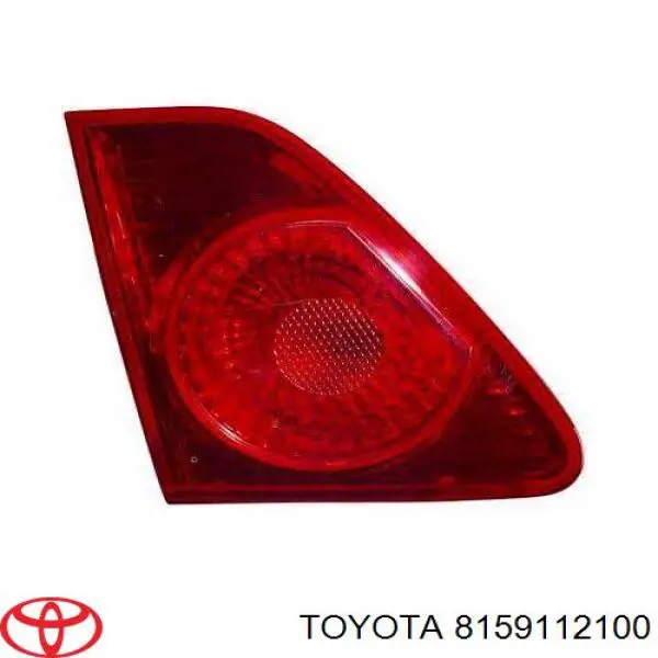 Lampa zespolona tylna lewa wewnętrzna Toyota 8159112100 cena, od 50,27 USD