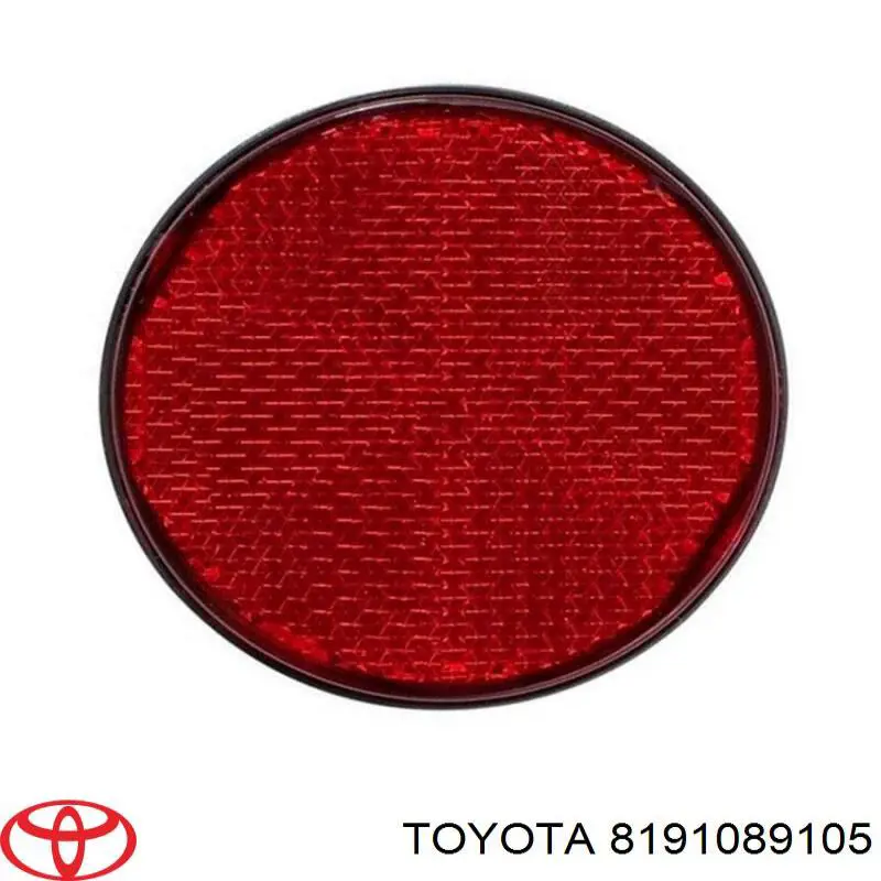 Lampa odblaskowa zderzaka tylnego Toyota 8191089105 cena, od 14,41 USD
