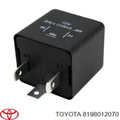 8198012070 Toyota Przekaźnik kierunkowskazów