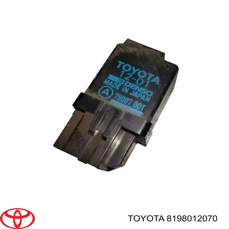 Przekaźnik kierunkowskazów Toyota 8198012070