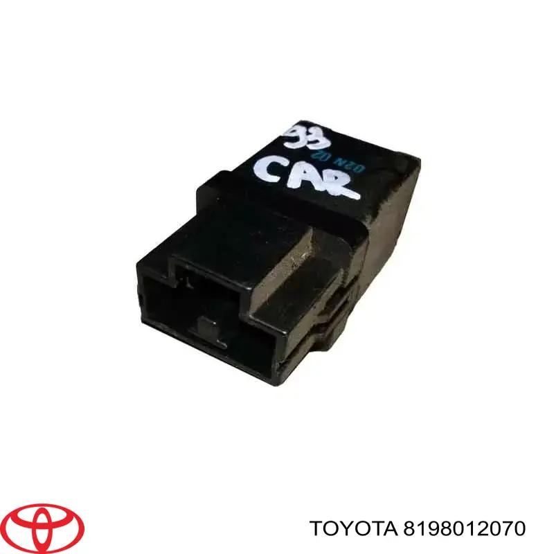 Przekaźnik kierunkowskazów Toyota 8198012070 cena, od 98,86 USD