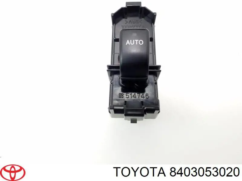 Panel przyciskowy sterowania podnośnikiem szyby przedni prawy Toyota 8403053020 cena, od 37,46 USD