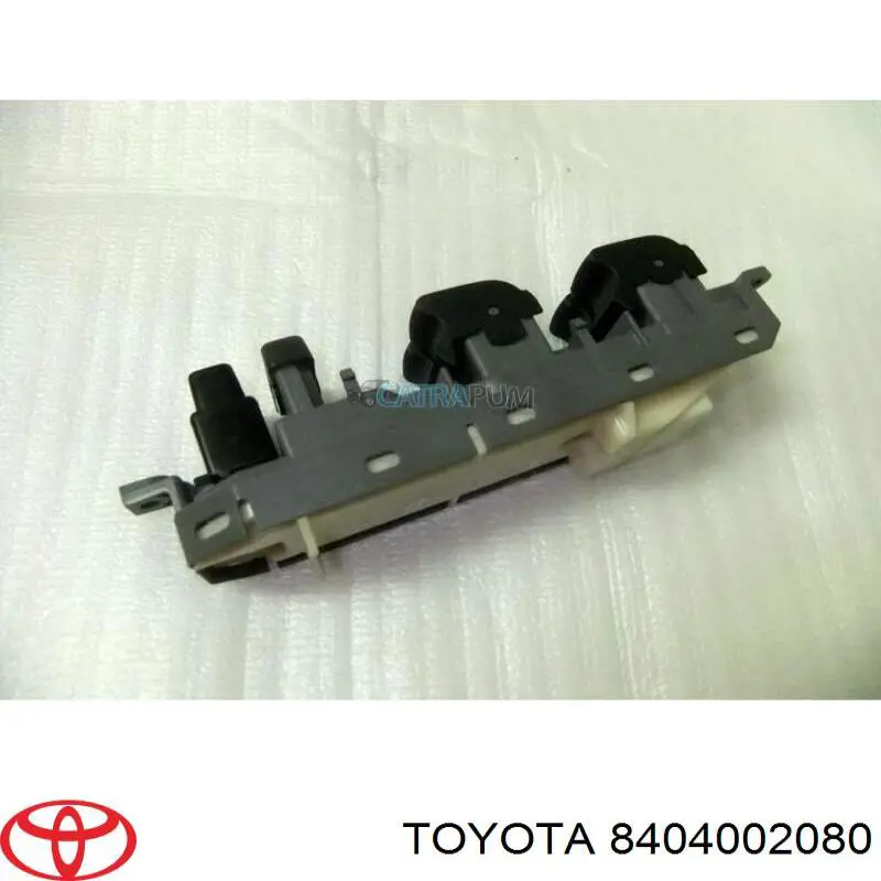 8404002080 Toyota Panel przyciskowy sterowania podnośnikiem szyby przedni lewy