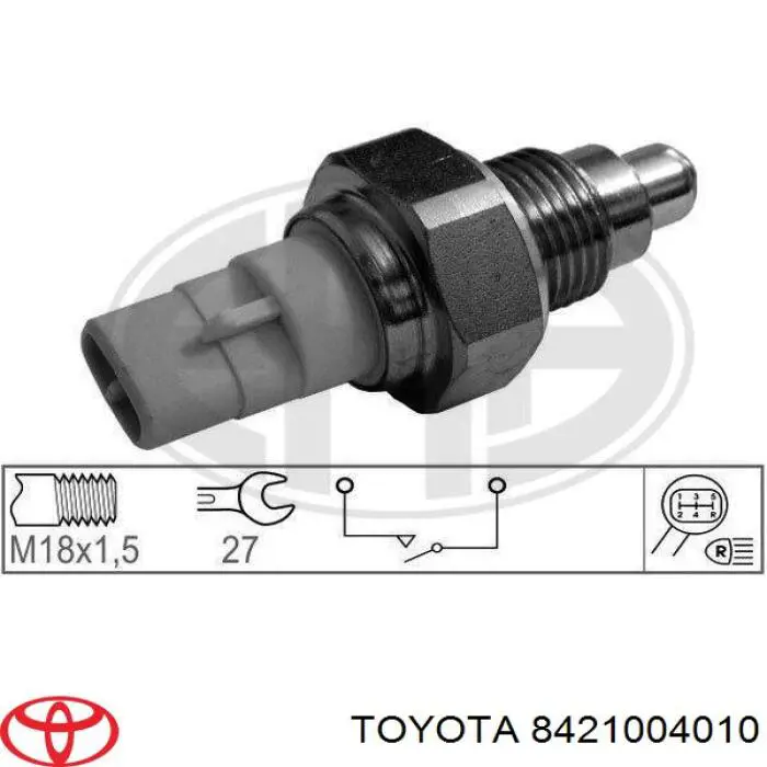 Czujnik włączania światła cofania 8421004010 Toyota
