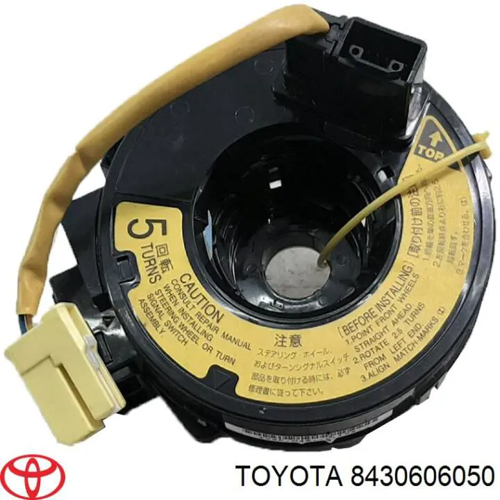 8430635011 Toyota Pierścień kontaktowy AIRBAG, taśma kierownicy